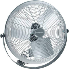 PRO-SOURCE - 18" Blade, 1/8 hp, 5,750 Max CFM, Single Phase Fan - 2.2 Amps, 115 Volts, 3 Speed - Exact Industrial Supply