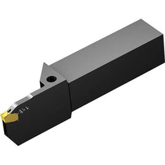 Sandvik Coromant - 16mm Max Depth, 0 to 1" Width, External Right Hand Nonface Grooving Toolholder - Exact Industrial Supply