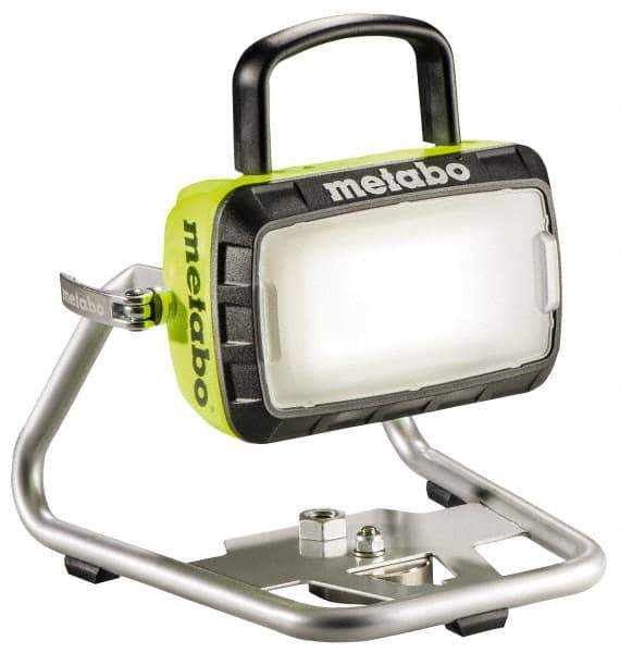 Metabo - 18 Volts, 2600 Lumens, Cordless Work Light - Fluorescent Green, 8 hr Run Time - Exact Industrial Supply