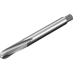 Sandvik Coromant - 4 Flute 6HX Spiral Flute Tap - Powdered Metal High Speed Steel, Uncoated - Exact Industrial Supply