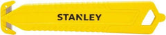 Stanley - Utility Knives, Snap Blades & Box Cutters Type: Safety Cutter Blade Type: Recessed/Concealed Fixed Blade - Exact Industrial Supply
