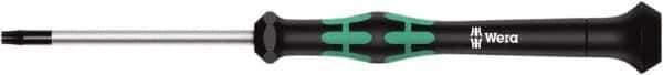 Wera - 5 Torx Driver - 40mm Blade Length, 137mm OAL, Ergonomic Handle - Exact Industrial Supply