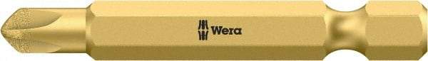 Wera - 6mm Drive Torx Plus Screwdriver Bit - 2" OAL, Power Bit - Exact Industrial Supply