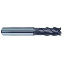 10mm Dia. - 72mm OAL - 4 FL Variable Helix TiAlN Carbide End Mill - Exact Industrial Supply