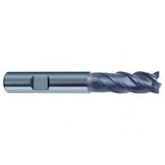 12mm Dia. - 83mm OAL - 4 FL Variable Helix TiAlN Carbide End Mill - Exact Industrial Supply