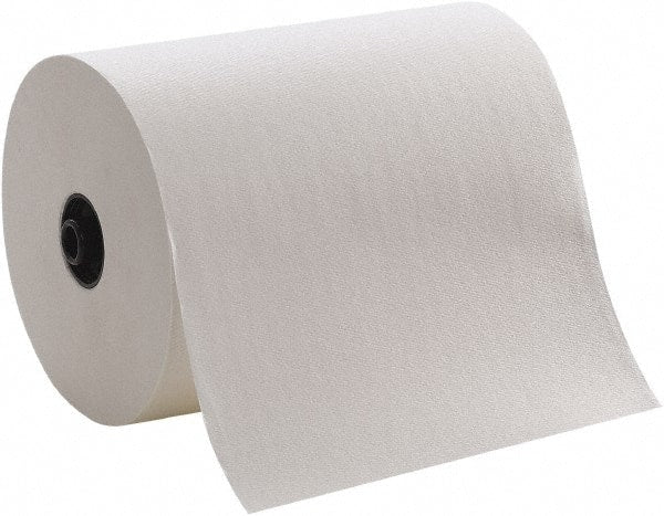 Georgia Pacific - Hard Roll of 1 Ply White Paper Towels - Exact Industrial Supply