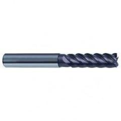 8mm Dia. - 75mm OAL - 5 FL Variable Helix Firex Carbide End Mill - Exact Industrial Supply
