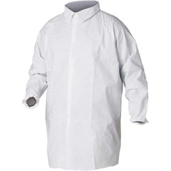 KleenGuard - Size S White Lab Coat - Exact Industrial Supply