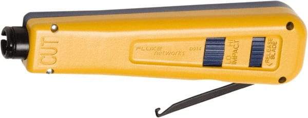 Fluke Networks - 3 Piece, Punchdown Termination Tool - Comes in Clam Shell - Exact Industrial Supply