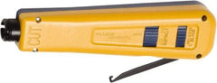 Fluke Networks - 2 Piece, Punchdown Termination Tool - Comes in Clam Shell - Exact Industrial Supply