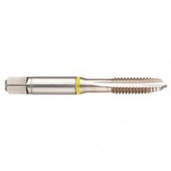 14702 2B 3-Flute Cobalt Yellow Ring Spiral Point Plug Tap-Bright - Exact Industrial Supply