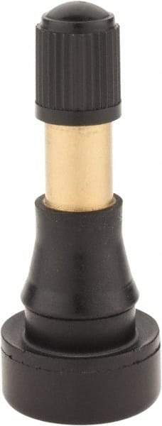 Milton - Tubeless Tire Valve - For Rim Holes .453 - Exact Industrial Supply