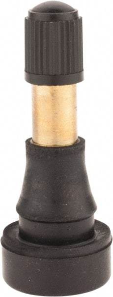 Milton - Tubeless Tire Valve - For Rim Holes .453 - Exact Industrial Supply