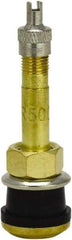 Milton - Clamp-In Tubeless Tire Valve - For Trucks, Buses - Exact Industrial Supply