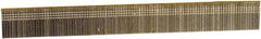 Stanley Bostitch - 18 Gauge 0.05" Shank Diam 5/8" Long Brad Nails for Power Nailers - Steel, Bright Finish, Ring Shank, Straight Stick Adhesive Collation, Brad Head, Chisel Point - Exact Industrial Supply