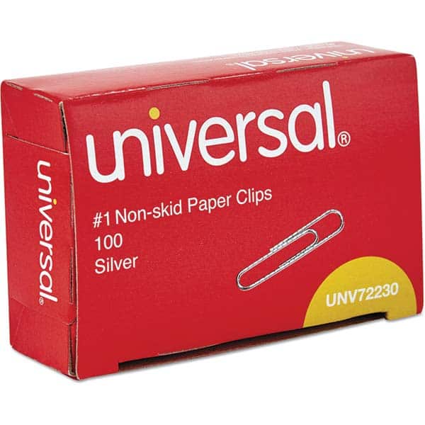 UNIVERSAL - Binder Clips Binder Type: Paper Fastener Color: Silver - Exact Industrial Supply
