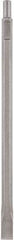 DeWALT - 1" Head Width, 18" OAL, 3/4" Shank Diam, Cold Chisel - Spline Drive, Spline Shank, Steel - Exact Industrial Supply