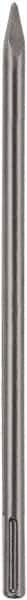 DeWALT - 1/2" Head Width, 18" OAL, 1-1/8" Shank Diam, Point Chisel - SDS Max Drive, SDS Max Shank, Steel - Exact Industrial Supply