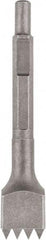 DeWALT - 1-3/4" Head Width, 9-1/2" OAL, 1-1/8" Shank Diam, Bushing Tool Chisel - Spline Drive, Spline Shank, Steel - Exact Industrial Supply