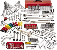 Proto - 194 Piece 1/4, 3/8 & 1/2" Drive Master Tool Set - Comes in Top Chest - Exact Industrial Supply