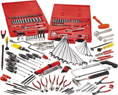 Proto - 165 Piece 3/8 & 1/2" Drive Master Tool Set - Comes in Top Chest - Exact Industrial Supply