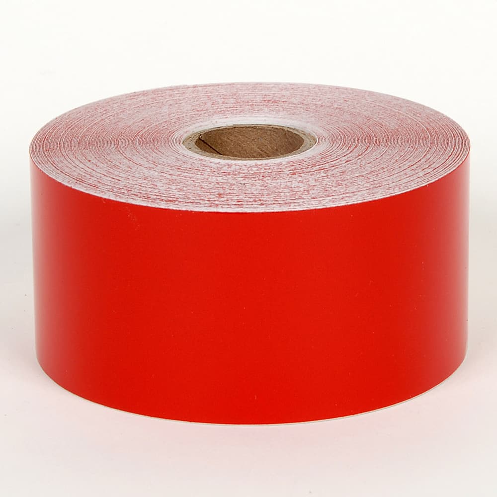 Cobra Systems - Labels, Ribbons & Tapes; Type: Vinyl Tape ; Color: Red ; For Use With: VNM4PRO ; Width (Inch): 2 ; Length (Feet): 75 ; Material: Vinyl - Exact Industrial Supply