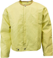 National Safety Apparel - Size 4XL Yellow Cut Resistant Jacket - Exact Industrial Supply