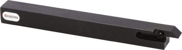 Kyocera - SABW, Right Hand Cut, 75° Lead Angle, 16mm Shank Height x 16mm Shank Width, Indexable Turning Toolholder - 120mm OAL, ABW..40.. Insert Compatibility, Series SABW - Exact Industrial Supply