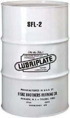 Lubriplate - 400 Lb Drum Aluminum High Temperature Grease - White, Food Grade & High/Low Temperature, 400°F Max Temp, NLGIG 2, - Exact Industrial Supply