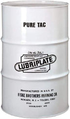 Lubriplate - 400 Lb Drum Aluminum Medium Speeds Grease - White, Food Grade, 400°F Max Temp, NLGIG 2, - Exact Industrial Supply