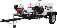 Simpson - Gas, 13 hp, 4,200 psi, 4 GPM, Cold Water Pressure Washer - CAT Triplex, 100' x 3/8" Hose - Exact Industrial Supply