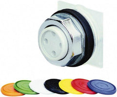 Schneider Electric - 30mm Mount Hole, Extended Straight, Pushbutton Switch - Round, Momentary (MO) - Exact Industrial Supply