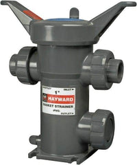 Hayward - 1" Hose, Simplex Basket Strainer - PVC - Exact Industrial Supply