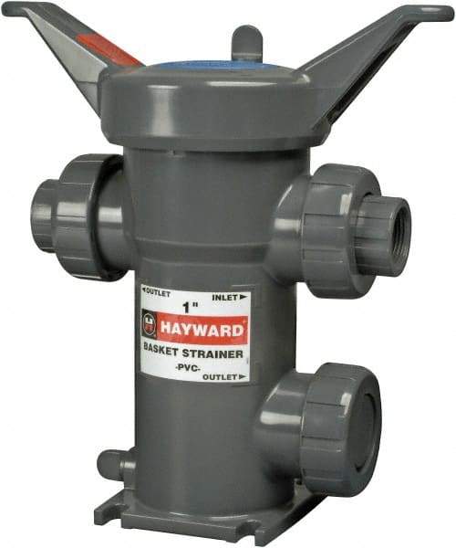 Hayward - 2" Hose, Simplex Basket Strainer - PVC - Exact Industrial Supply