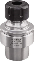 HAIMER - 1/8" to 3/4" Capacity, 70mm Projection, HSK40E Hollow Taper, ER32 Collet Chuck - 0.0001" TIR, Through-Spindle & DIN Flange Coolant - Exact Industrial Supply