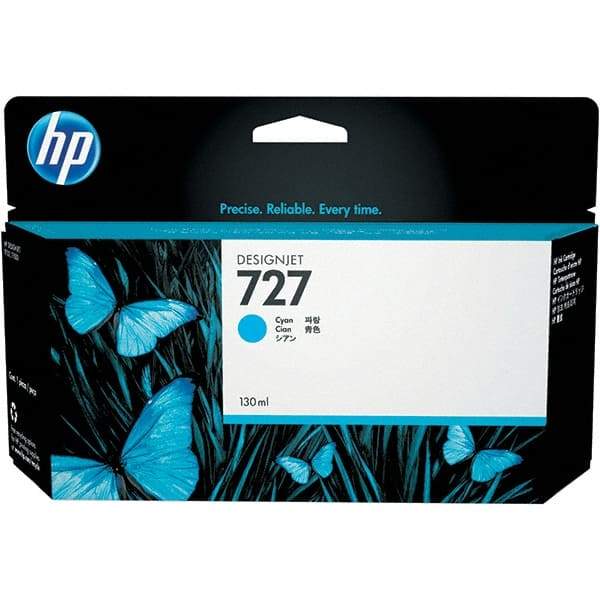 Hewlett-Packard - Cyan Ink Cartridge - Use with HP Designjet T920, T1500 - Exact Industrial Supply
