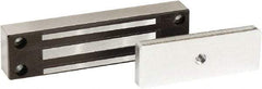 Securitron - 200 Lb Avg Magnetic Pull Electromagnetic Lock - 4.6" Long x 1.14" High x 3/4" Deep, 24 VDC - Exact Industrial Supply