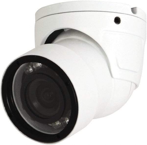 Speco - Indoor and Outdoor Infrared Turret Camera - 2.8-12mm Lens, 700 Resolution Line, 2.09 Inch Diameter, 1.49 Inch High, Color Image - Exact Industrial Supply