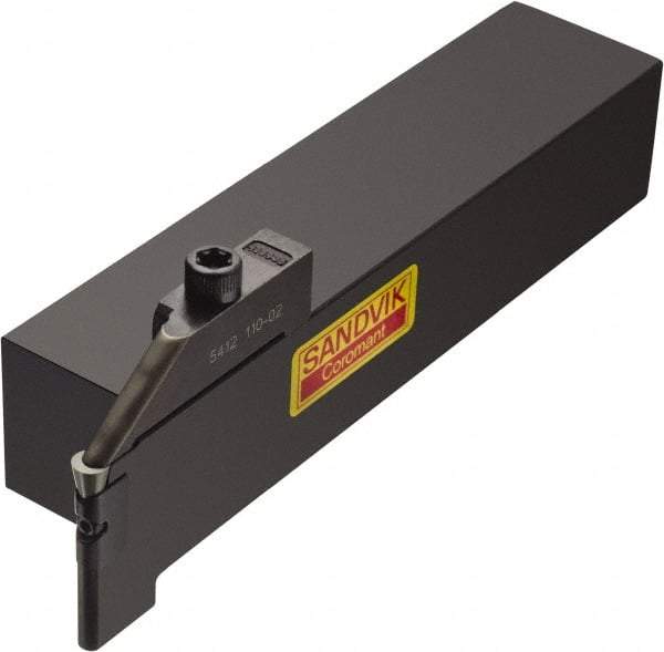 Sandvik Coromant - 176.90, Left Hand Cut, 32mm Shank Height x 36mm Shank Width, Neutral Rake Indexable Turning Toolholder - 170mm OAL, RCGX 06 06 00 Insert Compatibility, Series T-Max - Exact Industrial Supply