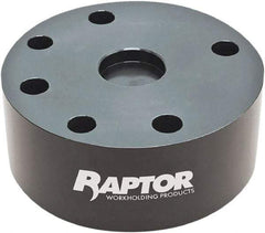 Raptor Workholding - 2" Jaw Width, 2" High Riser - For Use with 4 & 5 Axis Workholding Systems - Exact Industrial Supply
