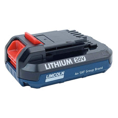 Lincoln - Power Tool Batteries; Voltage: 20.00 ; Battery Chemistry: Lithium Ion ; Battery Capacity (Ah): 1.50 ; Time to Charge (Minutes): 90.00 ; Time to Charge (Hours): 1.50 - Exact Industrial Supply