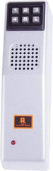 Alarm Lock - Combination Entry Lever Lockset - 2-3/8" Back Set, Steel, Silver Finish - Exact Industrial Supply