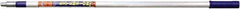 Premier Paint Roller - 3 to 6' Long Paint Roller Extension Pole - Aluminum - Exact Industrial Supply