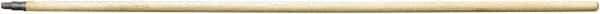 Premier Paint Roller - 5' Long Paint Roller Extension Pole - Wood - Exact Industrial Supply