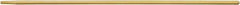 Premier Paint Roller - 6' Long Paint Roller Extension Pole - Wood - Exact Industrial Supply