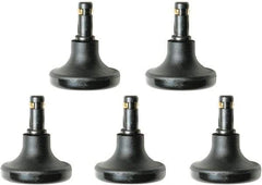 Bevco - Black Replacement Glides - For Bevco Seating - Exact Industrial Supply