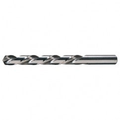 27/64 LHS / LHC HSS 118 Degree Radial Point General Purpose Left Hand Jobber Length Drill - Bright - Exact Industrial Supply