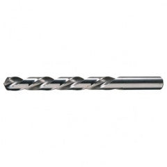 27/64 LHS / LHC HSS 118 Degree Radial Point General Purpose Left Hand Jobber Length Drill - Bright - Exact Industrial Supply