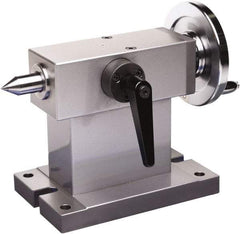 Samchully - Lathe Tailstock - For Use with S-170 Rotary Tables - Exact Industrial Supply