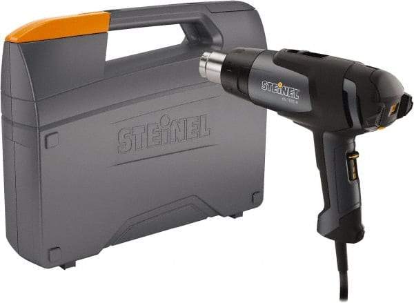 Steinel - 120 to 1,100°F Heat Setting, 4 to 13 CFM Air Flow, Heat Gun - 120 Volts, 13.2 Amps, 1,500 Watts, 6' Cord Length - Exact Industrial Supply